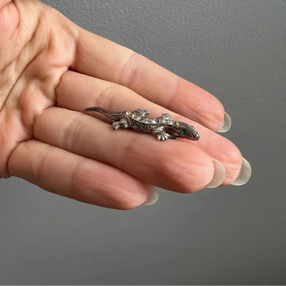 Lizard brooch - Picture 3 of 5